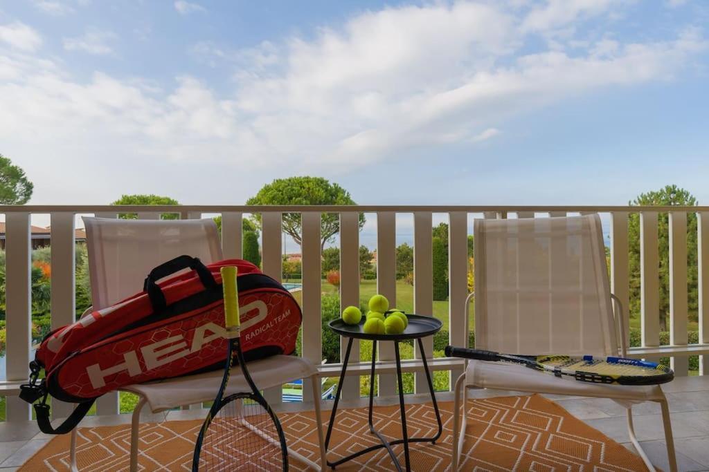 Tennis / Pool / Barbecue Bardolino Exterior foto