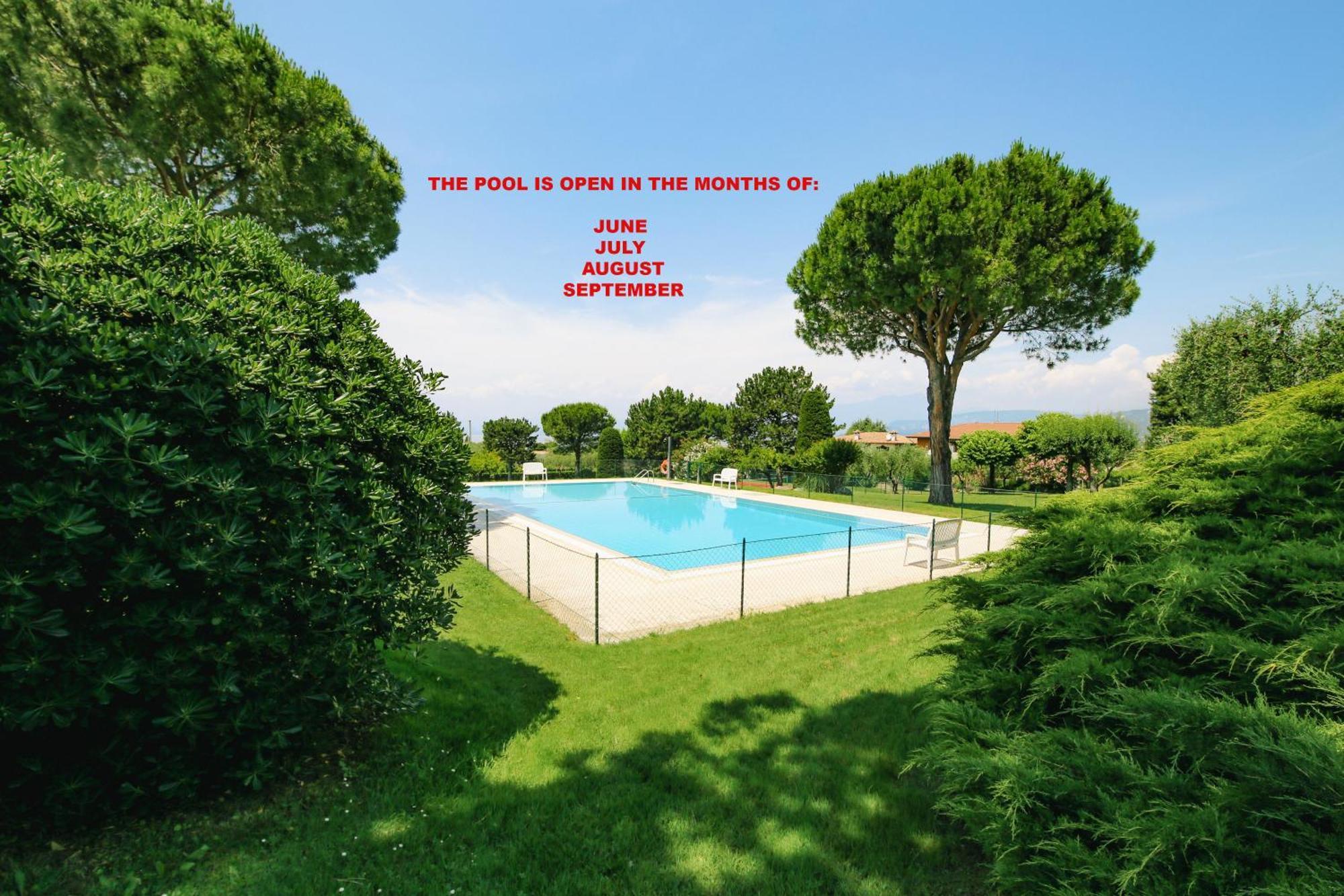 Tennis / Pool / Barbecue Bardolino Exterior foto